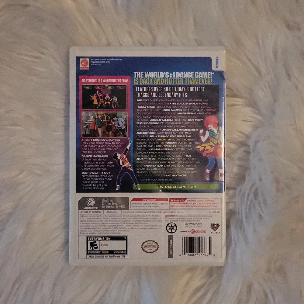 Wii Just Dance 3 wii video game